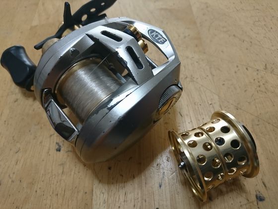 KTF フィネススプール　KAHEN 21アルファス KTFフィネススプール 「KAHEN」 アルファスSVTW用ライトブルー