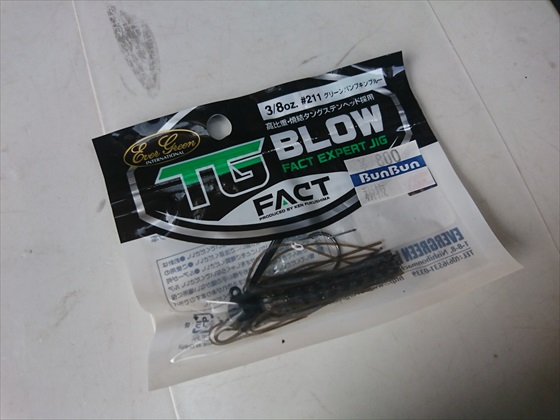 EverGreen エバーグリーン TGブロー 3/8oz（FECO) : センター